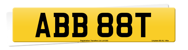 Registration number ABB 88T